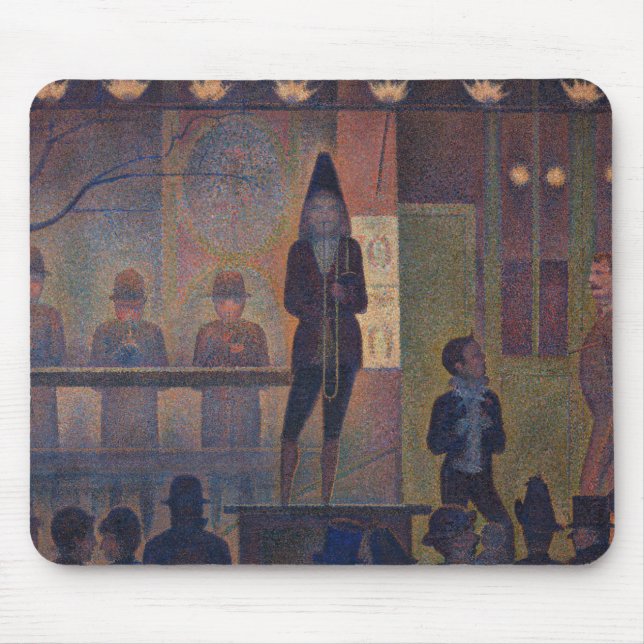 Mousepad Georges Seurat - Apresentação do Circo (Frente)