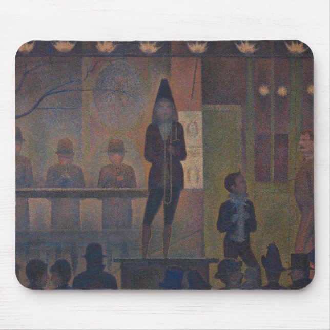 Mousepad Georges Seurat - Circus Sideshow (Frente)