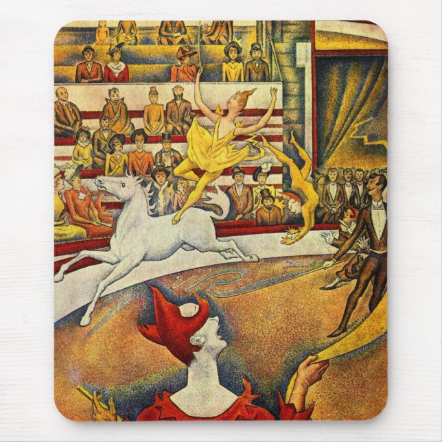 Mousepad Georges Seurat - Der Zirkus - circo (Frente)