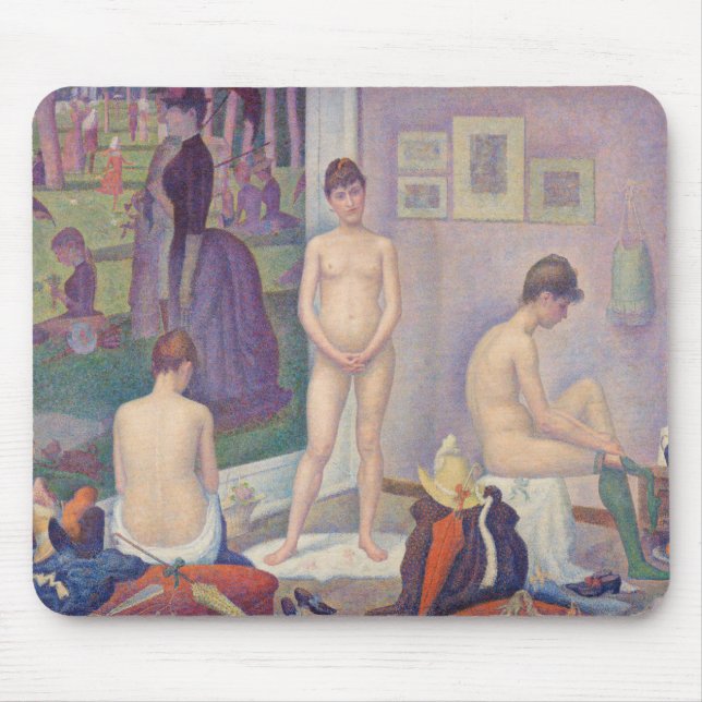 Mousepad Georges Seurat - Os Modelos (Frente)
