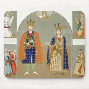 Mousepad Geórgia no século de XVth: Rei Alexander Eu (141