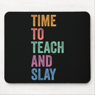 Mousepad Geração Z Alpha Volta às Aulas Professor Hora de E