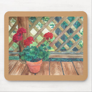 Mousepad Gerânio (jardineiro)