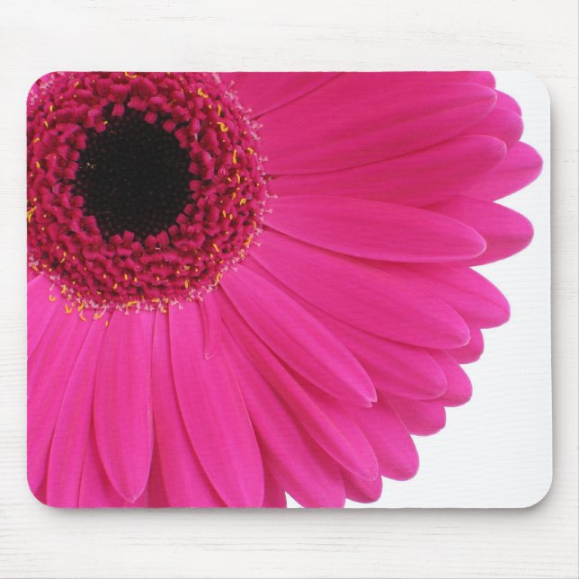 Mousepad Gerbera Rosa Quente (Frente)