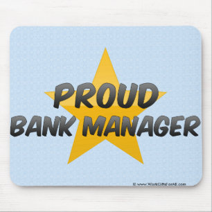 Mousepad Gerente de banco orgulhoso
