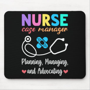 Mousepad Gerente de caso de enfermeiro Apreciação Enfermeir