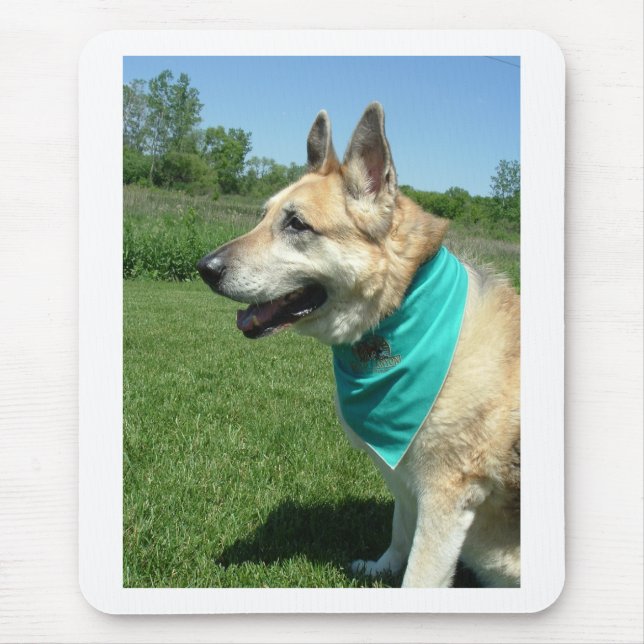 Mousepad German shepherd (Frente)