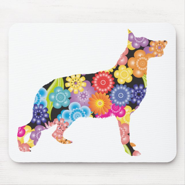 Mousepad German shepherd (Frente)