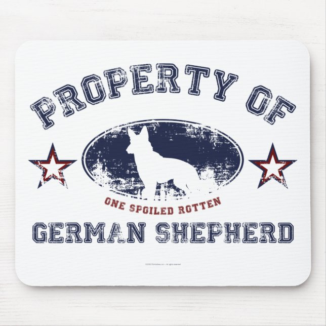 Mousepad German shepherd (Frente)
