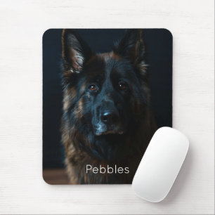 Mousepad German shepherd de fotos personalizado
