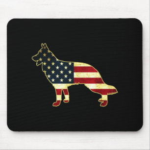 Mousepad German shepherd de Sinalizador Rustic USA