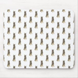 Mousepad german shepherd (Sable)