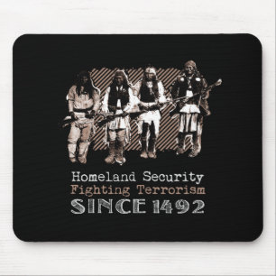 Mousepad Geronimo Art Native American Warriors Apache Tribe