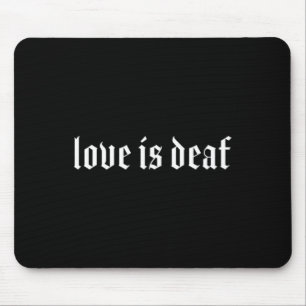 Mousepad Gesto de Mão surda surda surda surda perda de audi