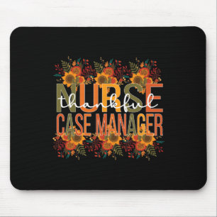 Mousepad Gestor de casos de enfermeira agradecida Caso de A