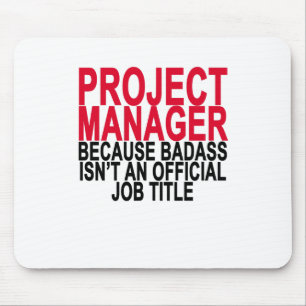Mousepad Gestor de projecto - t-shirt de Badass.