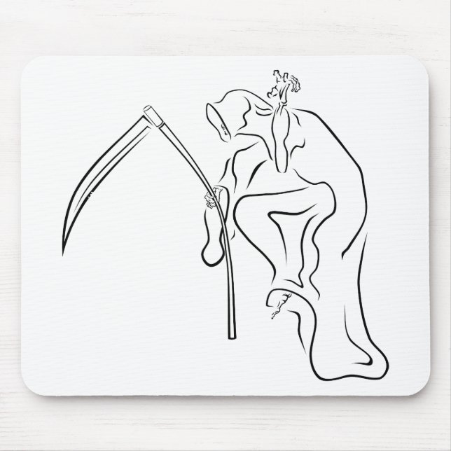 Mousepad Gevatter / padrinho / HOP do Grim HIP (Frente)