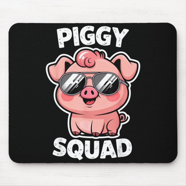Mousepad Ggy Squad G Wearing Sungles As Animal Funny Farmer (Frente)