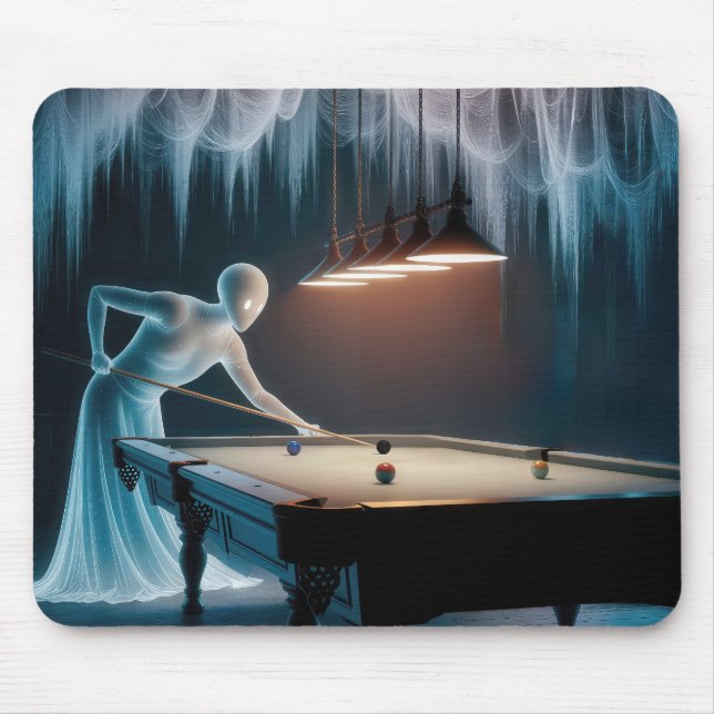 Mousepad Ghost Figures Reproduzindo Piscina (Frente)
