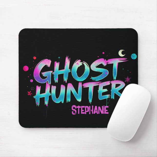 Mousepad Ghost Hunter Dark Paranormal (Com mouse)