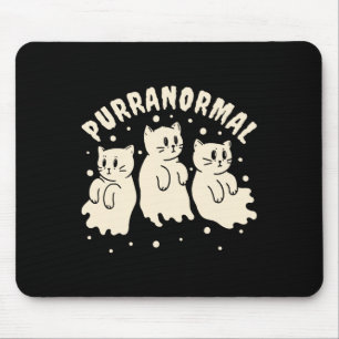 Mousepad Ghost Hunting Cat Paranormal Investigador Ghost Re