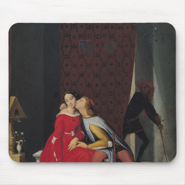 Mousepad Gianciotto descobre Paolo e Francesca, 1814 (Frente)