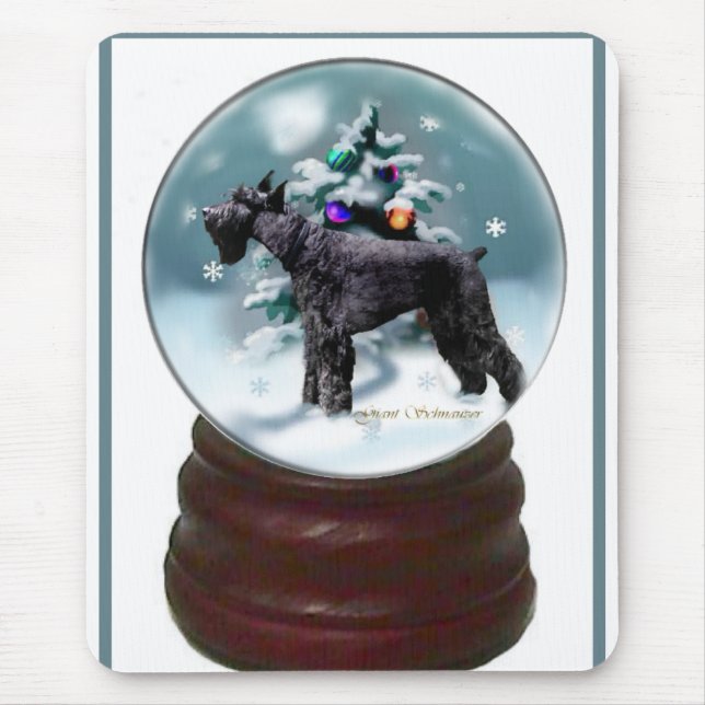 Mousepad Giant Schnauzer Natal (Frente)