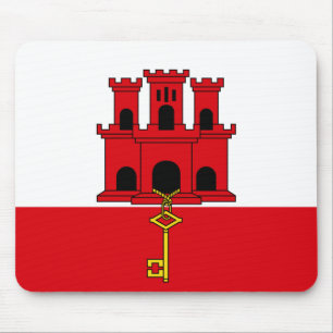 Mousepad Gibraltar Flag