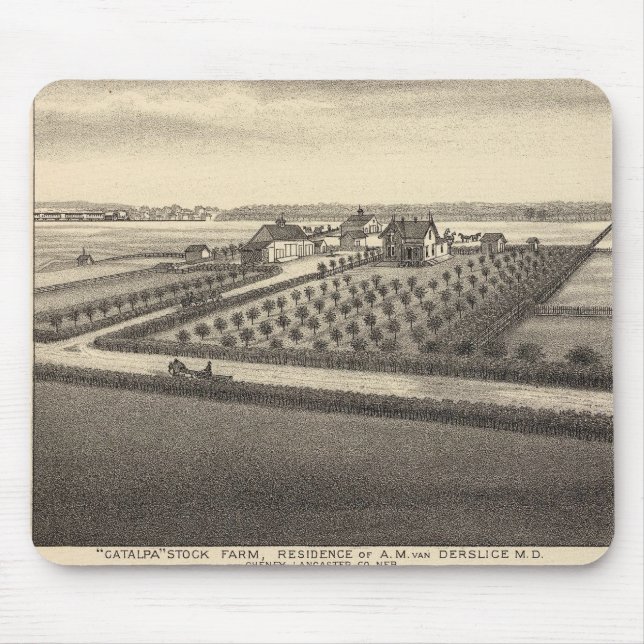 Mousepad Gibson, Nebraska (Frente)