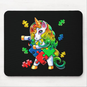 Mousepad Gif do Unicórnio de Flossing de Conscientização do
