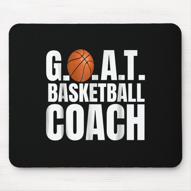 Mousepad Gift do treinador de basquetebol de Cabra (Frente)