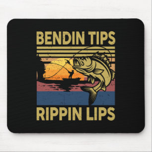 Mousepad Gift Men Bendin Tips Rippin Lábios Camisa B D
