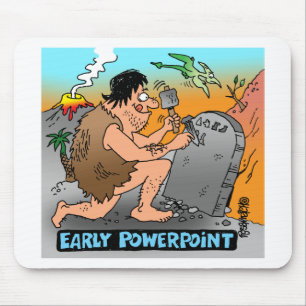 Mousepad Giftware dos desenhos animados de PowerPoint