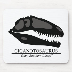 Mousepad Giganotossaurus Skull