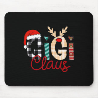 Mousepad Gigi Claus Reindeer Christmas