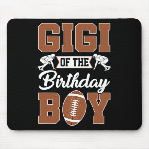 Mousepad Gigi Do Aniversário Da Família Do Festa De Futebol