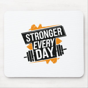 Mousepad Ginásio Divertido Treino Fitness Musculação Esport
