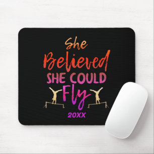 Mousepad Ginástica Barras Paralelas - Acreditava que Conseg