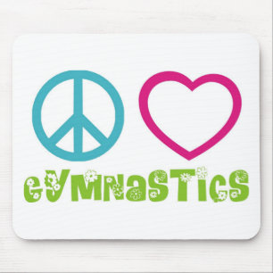 Mousepad Ginástica do amor da paz