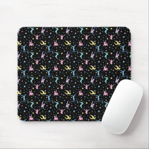 Mousepad Ginástica Feminina Ginastas com Estrelas