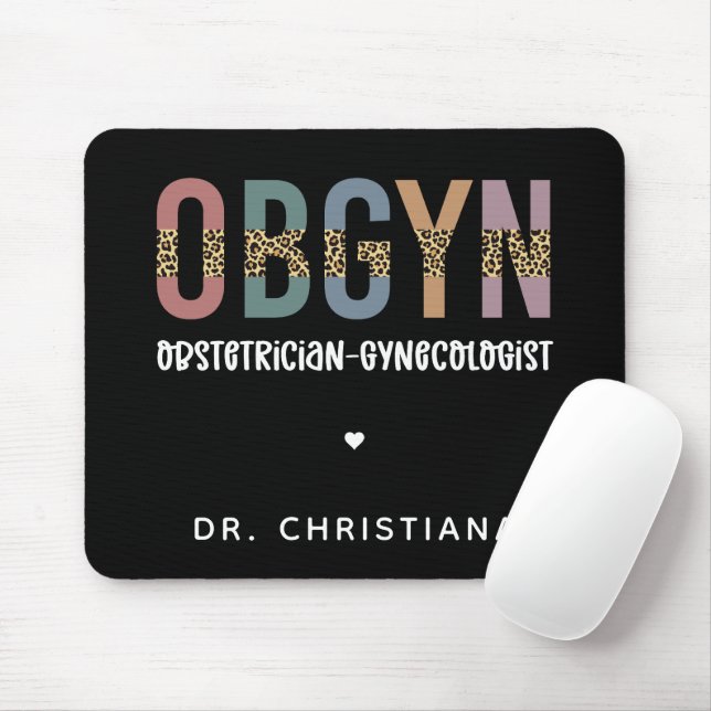 Mousepad Ginecologista Obstetrícia Personalizada (Com mouse)