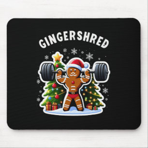 Mousepad Gingershred Funny Gingerbird Man Gym