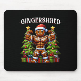 Mousepad Gingershred Funny Gingerbird Man Gym