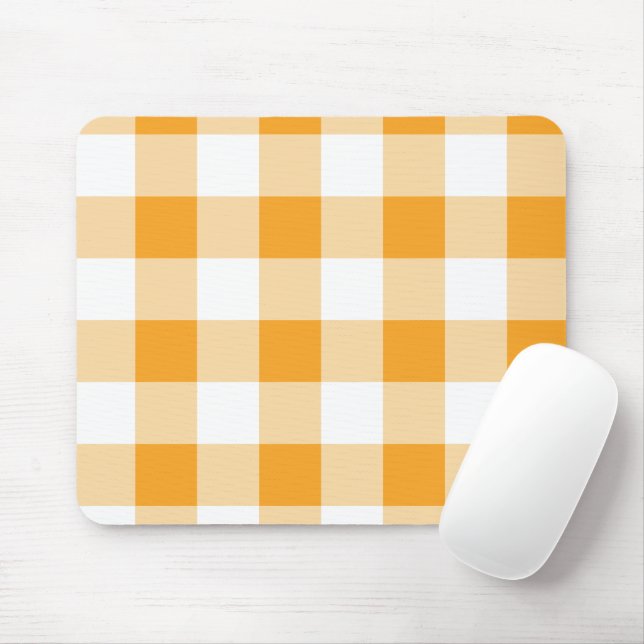 Mousepad Gingham Pattern (Com mouse)