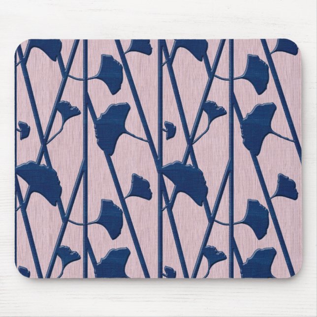Mousepad ginkgo azul (Frente)