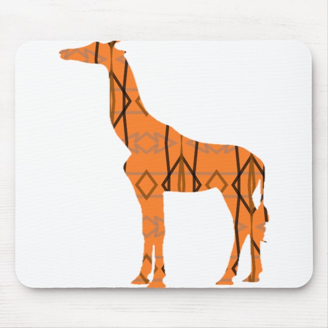Mousepad Girafa castanha (Frente)