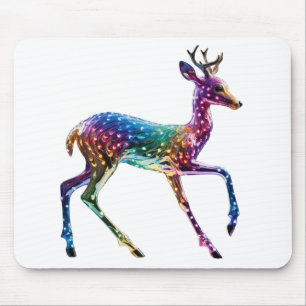 Mousepad Girafa Colorida Bonita