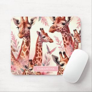 Mousepad Girafa de Cana-de-Água