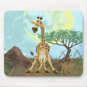 Mousepad Girafa do Parade Animal