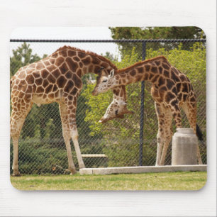 Mousepad girafas do estiramento